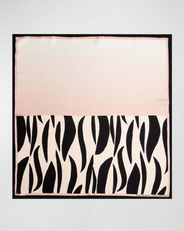 Rosa Carnivora Silk Foulard